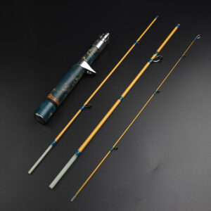 1.4Ultra-light Stream Casting Rod, Soft and Lightweight, Easy to Carry, Four-section Lure Rod for Bass and Panfish Fishing