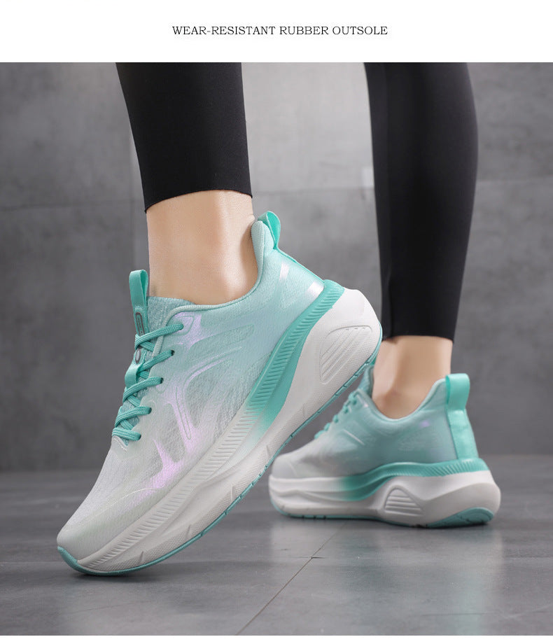 Professional Running Shoes for Men and Women, Spring and Summer New Soft Sole, Lightweight, Shock Absorption, Breathable, Jump Rope, Non-Slip, Marathon Walking Shoes - 图片 45