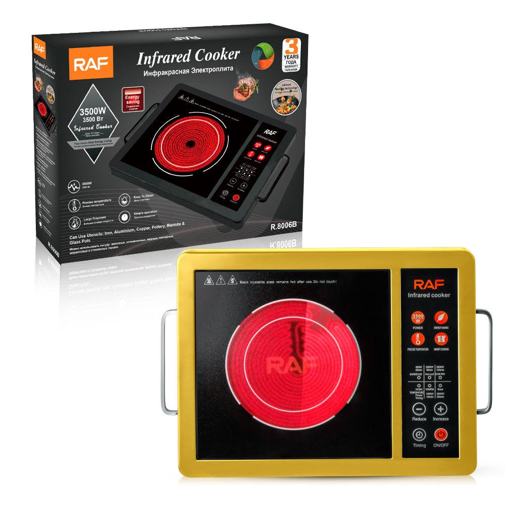 RAF European-style High-power Intelligent Electric Ceramic Stove for Home Use Multifunctional Stir-fry Energy-saving Induction Cooker - 图片 13