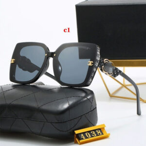 Xiangjia New Large Frame Glasses Fashion Trend Street Style Sunglasses Outdoor Travel UV Protection Sunglasses