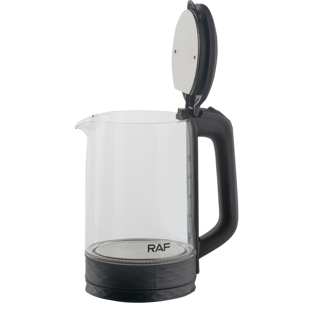 RAF European Standard Transparent Glass2.5L Electric Kettle Automatic Large Capacity Multi-Functional Kettle Overheat Protection - 图片 15