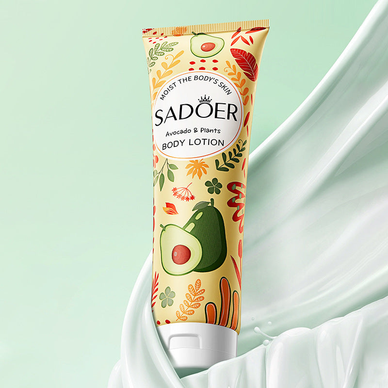 Avocado Body Lotion SADOER Autumn and winter moisturizing body cream cross-border foreign trade wholesale - 图片 4