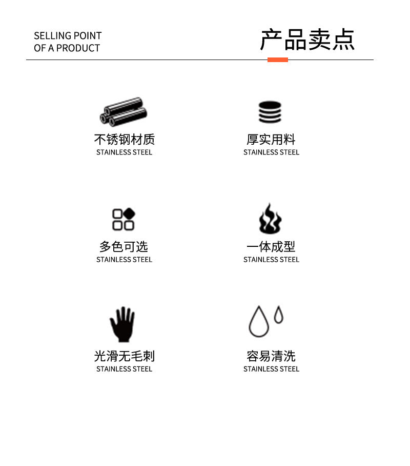 410Stainless Steel Cutlery Set Stone Pattern Knife Fork Spoon24Western-style dining set6Steak Knife and Fork for One Person - 图片 16