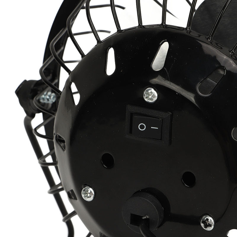 Exclusive Solar Panel Powered 4inch DC Fan Outdoor Waterproof Cooling Multi-scenario Universal 5V Adapter - 图片 11