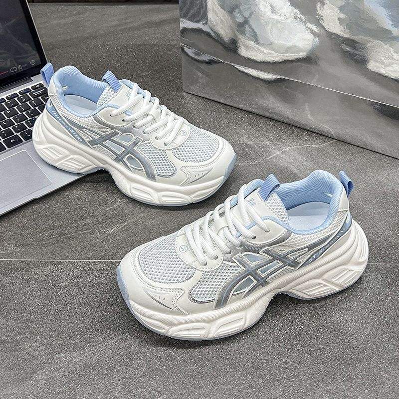 Exported Italian Original Clearance Dad Shoes Summer New Women's Running Hollow Sports Shoes Thick Sole - 图片 4