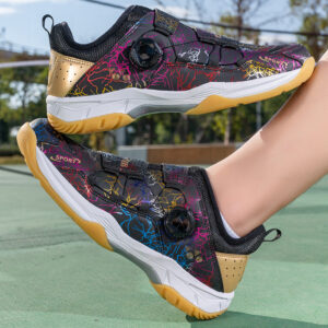 In Stock Couple Style Fashion Badminton Shoes New Style Mandarin Duck Table Tennis Tennis Non-Slip Wear-Resistant Sports Shoes