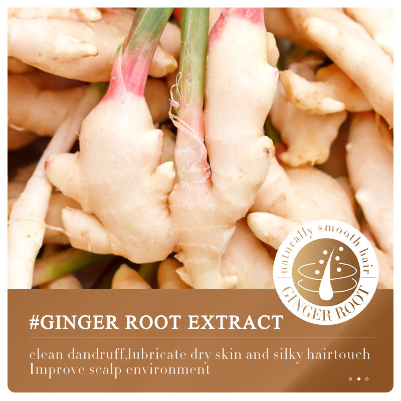 Ginger Shampoo Sachet SADOER Moisturizing, Smooth, Deep Cleansing, Portable Pack, Cross-Border Foreign Trade Wholesale - 图片 3