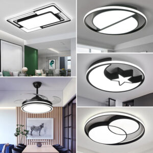 Lighting Full House Package Ceiling Light Set led Modern Minimalist Living Room Lamp Elegant Home Iron Art Master Bedroom Lamp