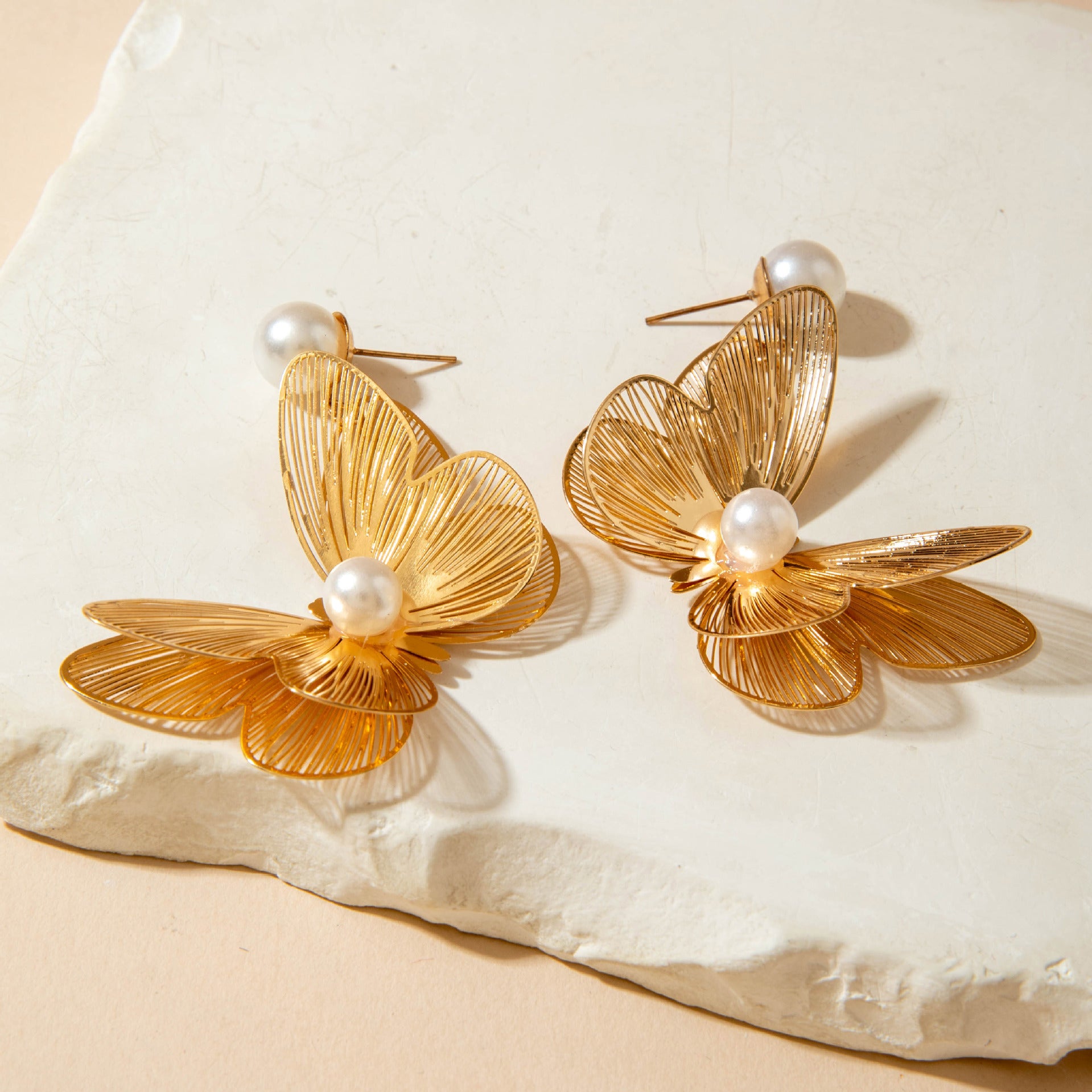 European and American Niche Ginkgo Leaf Tassel Necklace Design Sense Retro Pull-out Imitation Pearl Choker Jewelry choker - 图片 57