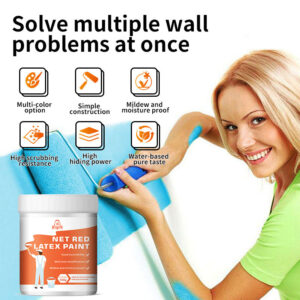 Wall Latex Paint Indoor Household Wall Paint Renovation Repair Color Adjustment Paint Water-based Paint Interior Wall Repair