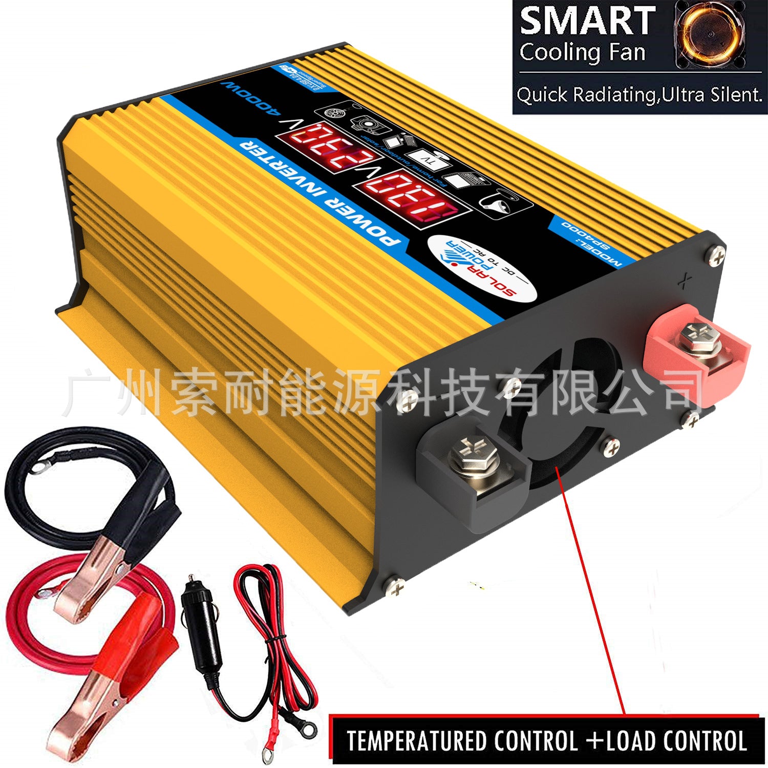 Automobile and Motorcycle Parts Car Adapter300W Car Inverter Power Supply12V Turn110V/220V Vehicle Inverter - 图片 4