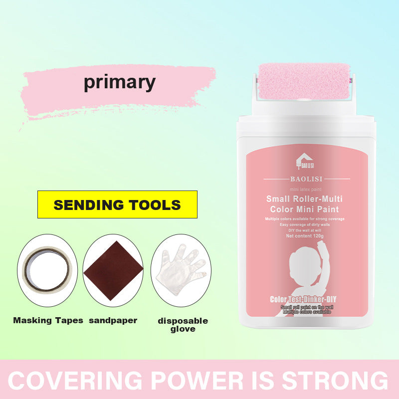Tik Tok Same Style Small Roller Brush Paint Odorless Wall Repair Paste for Dirt and Graffiti, Latex Paint Repair - 图片 7