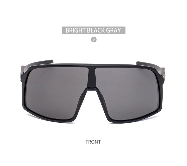 New Colorful Cycling Glasses for Men1998One-piece sunglasses European and American fashion outdoor sports sunglasses - 图片 54