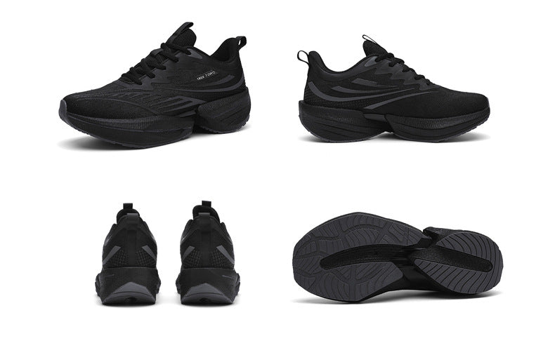 ROANK Men's Running Shoes Ultra-Light Sports Shoes for Teenagers Non-Slip Thick Sole Height Increasing Running Shoes for Middle School Students - 图片 36