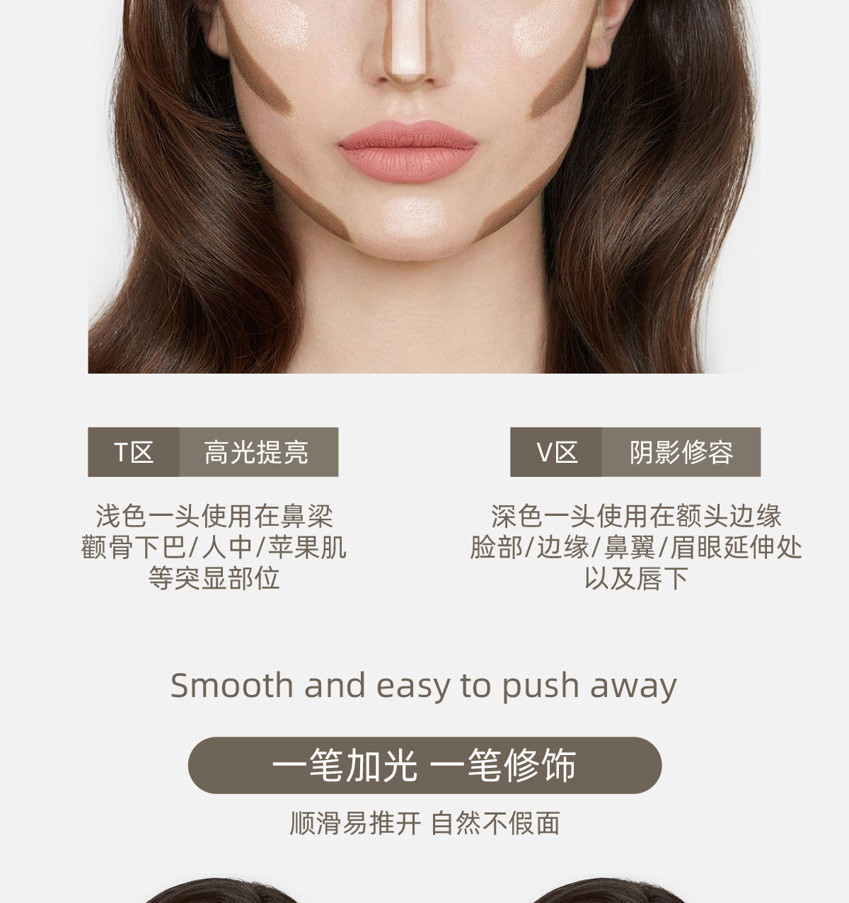 Fine Concealer Pen for Under-eye Dark Circles, Acne Marks, and Shadow Contouring Stick - 图片 23