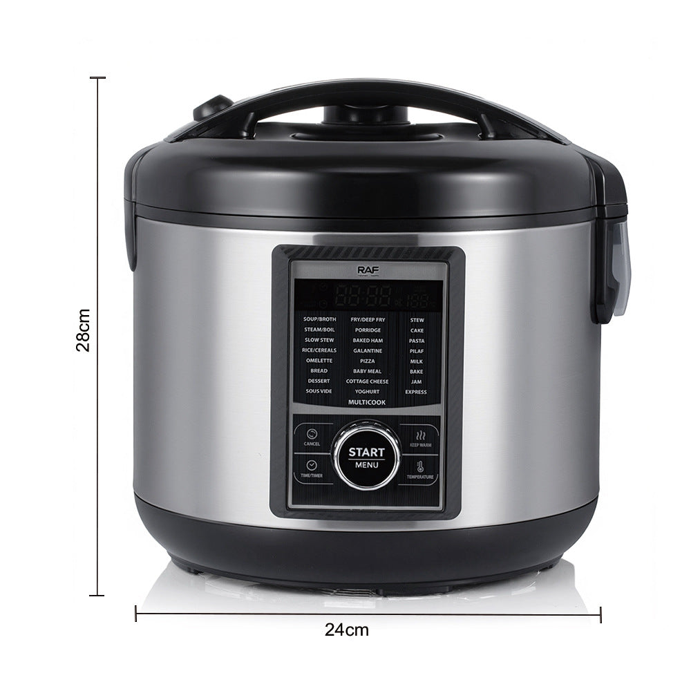 RAF European and American Standard English Smart Rice Cooker for Export5L Intelligent multifunctional rice cooker large capacity rice cooker - 图片 3