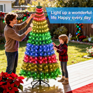 Christmas Tree Lights Christmas Garden Decoration Lights Colorful Lights String Lights Waterfall Tree Hanging Lights Christmas Bestsellers