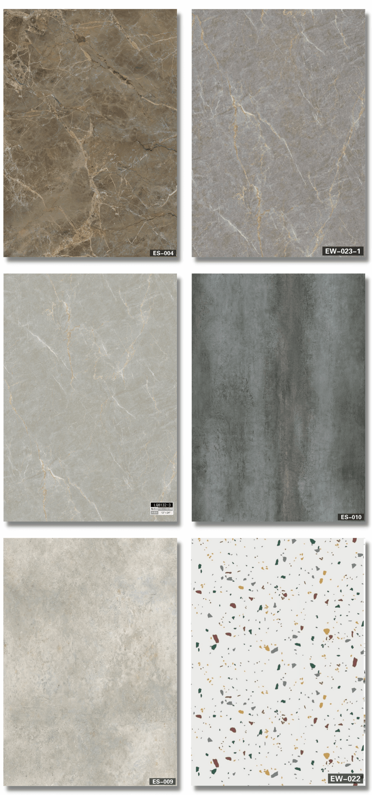 Interior Shower Wet Erea Wall Toung and groove Pvc Plastic Stone Marble Waterproof Spc Wall Panel - 图片 23