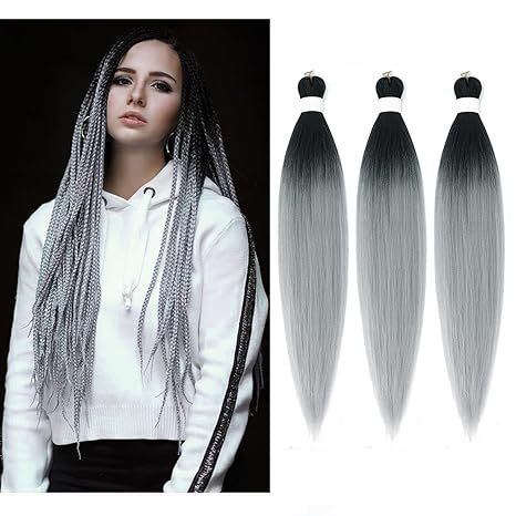 EZ Braided Synthetic Crochet Hair Export Cross-Border Factory In Stock Big Braids European and American Long Straight Hair - 图片 24