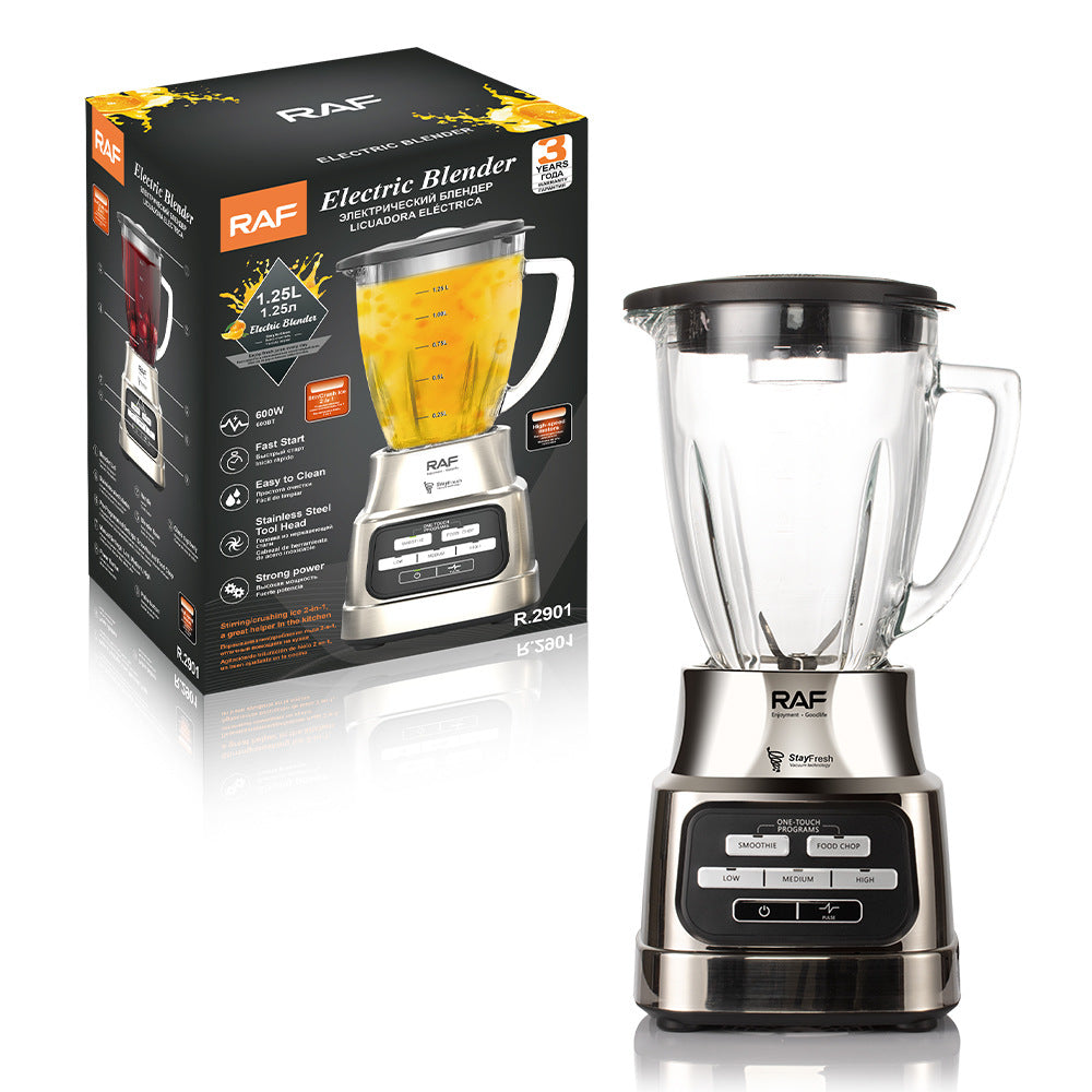 RAF European Standard Smoothie Blender1.25L Electric Soy Milk Maker Blender Household Juice Processor2901 - 图片 17