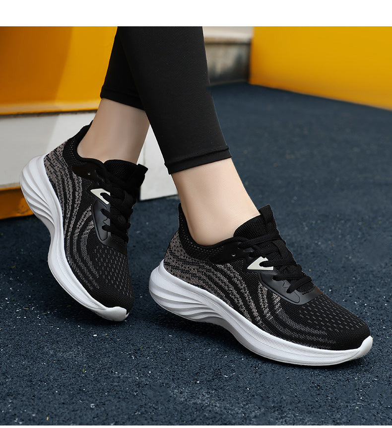 Plus Size Women's Shoes Mesh Breathable Sports Shoes Casual Shoes Lightweight Student Running Shoes Soft Sole Travel Shoes - 图片 34