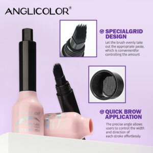 Hot-Selling Eyebrow Dye Cream Large Brush Head Eyebrow Hairline Multi-Use Smudge-Proof Makeup Press Wild Eyebrow Pencil