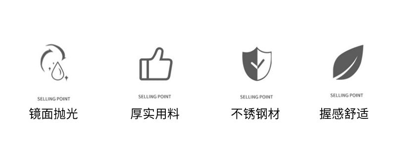 410Stainless Steel Cutlery Restaurant Creative Hepburn Style Ceramic Handle Knife Fork Spoon Tea Spoon Set Western Steak Knife Fork - 图片 11