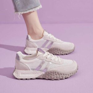 Thick-soled Cortez Shoes2025Summer New Mesh Breathable Versatile Casual Training Sports Shoes Lightweight