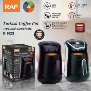 RAF Home Use Heated Coffee Cup New Turkish Coffee Pot Portable Office Coffee and Tea Maker