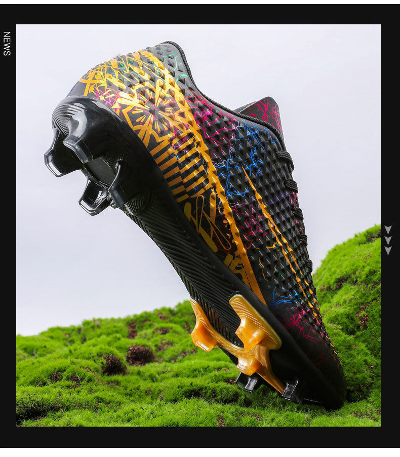 New professional football shoes for men and women AG Spike TF Broken Nail Youth Student Grassland Competition Training Shoes - 图片 48