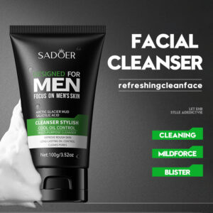 Men's Facial Cleanser100g Cool and Refreshing Men's Cleansing Face Wash for  Wholesale