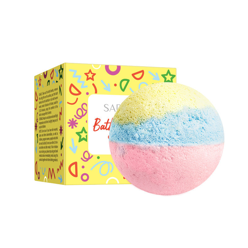 Rose Bath Salt Balls SADOER Deep Cleansing Body Universal Bath Ball Cross-Border Foreign Trade Wholesale - 图片 9
