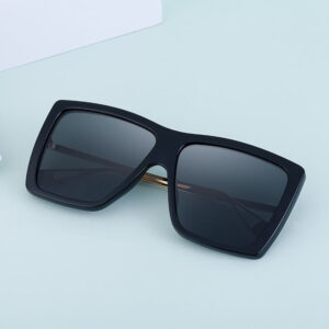 Vanishing Her Chen Mai Same Style Sunglasses for Women Trendy One-Piece Large Frame Polarized Driving Sunglasses for Women Sun Protection Glasses Wholesale