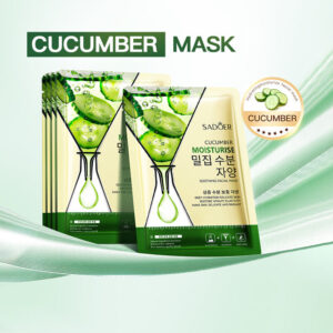 Cucumber Skin Rejuvenation Mask SADOER Hydrating and Moisturizing Plant and Fruit Face Mask  Wholesale