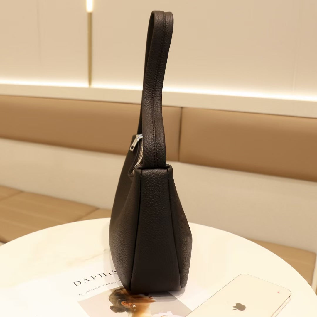 Guangzhou Luggage2025New Niche Simple Women's Bag Summer Versatile High-End Large Capacity Genuine Leather Underarm Bag - 图片 21