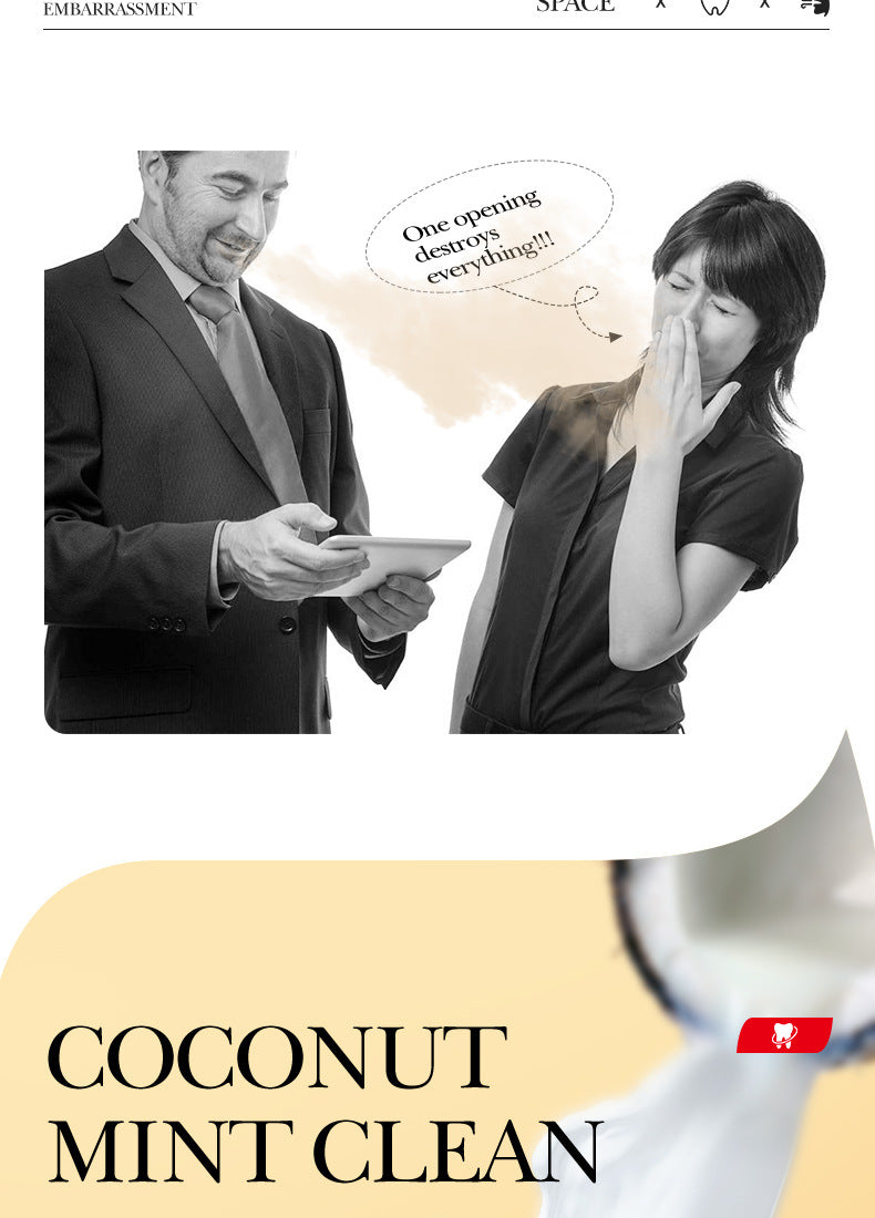 Toothpaste SADOER Vitamin C Coconut Oral Care Gum Protection Wholesale Live Streaming - 图片 14