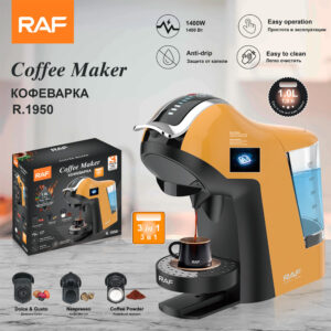 RAF European Standard Bar Coffee Machine Small Portable Anti-Drip Simple Italian Capsule Coffee Machine R1950