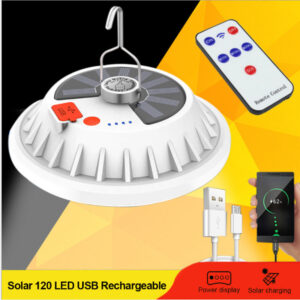 Special Ultra-Bright New Solar UFO Tent Light Outdoor Camping Light Night Market Stall Light Emergency Light