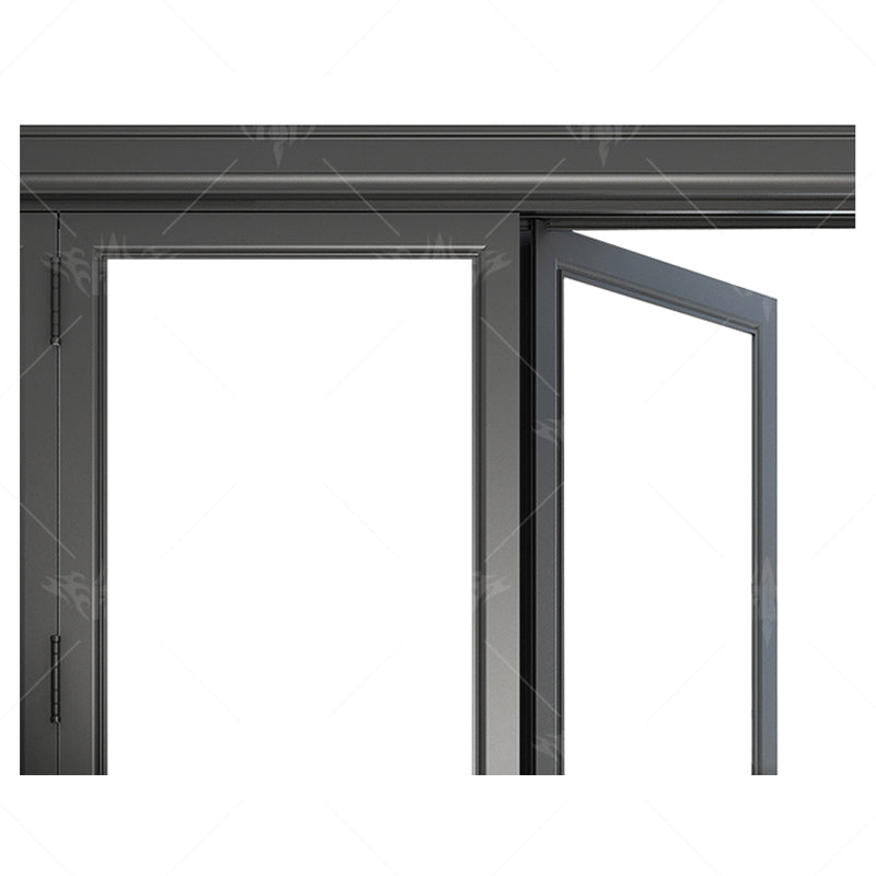 Bulk Bifold Doors Aluminium Folding Patio Glass Sliding Folding Patio Doors French Exterior Entry Door - 图片 5
