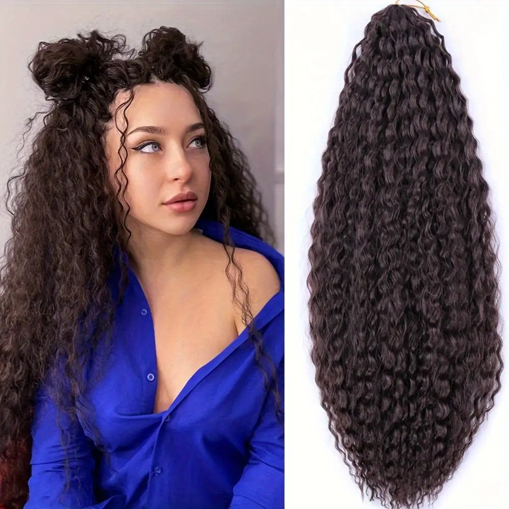 16/24Inch Cross-Border Synthetic Crochet Wig Brazilian Braids High-Temperature Fiber High-Temperature Fiber Braids - 图片 7