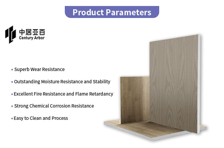 4.5mm High Strength HPL Coated Calcium Silicate Board Fireproof Waterproof Mold Resistant for Exterior Application Easy Assembly - 图片 6