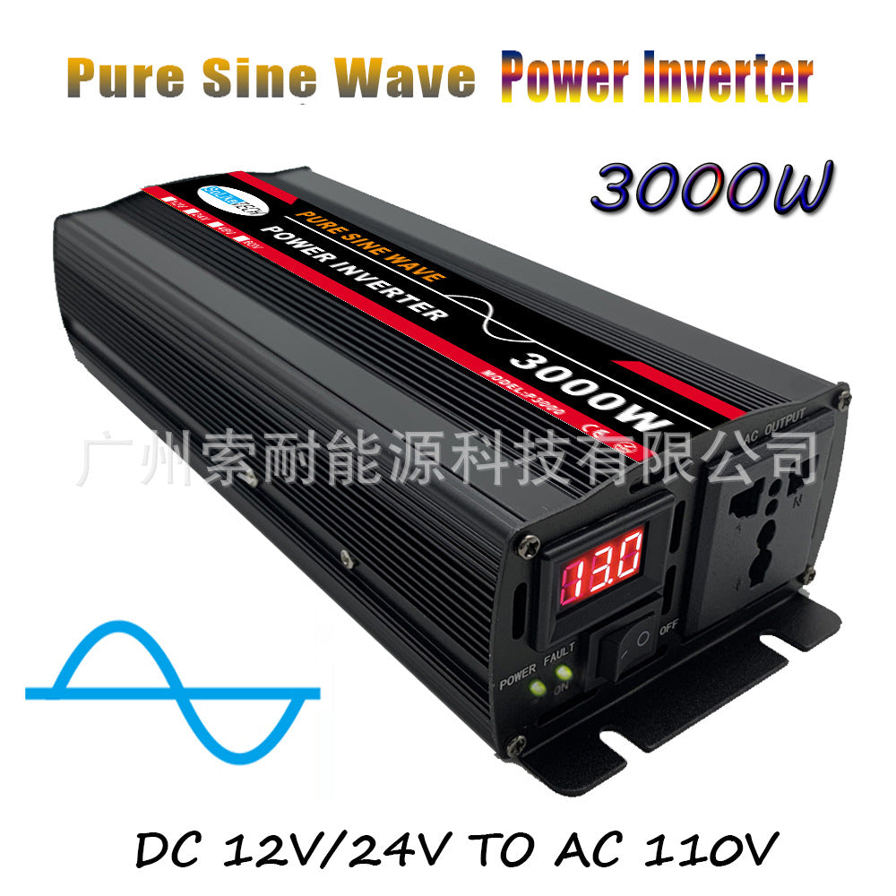 DC12V/24V Turn AC110V Pure Sine Wave Inverter500W 800W 1000W 1500W 2000W - 图片 10