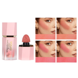 Liquid Lipstick Four-Piece Set Lip and Cheek Dual-Use Lip Glaze Matte Liquid Blush Set Daily Makeup