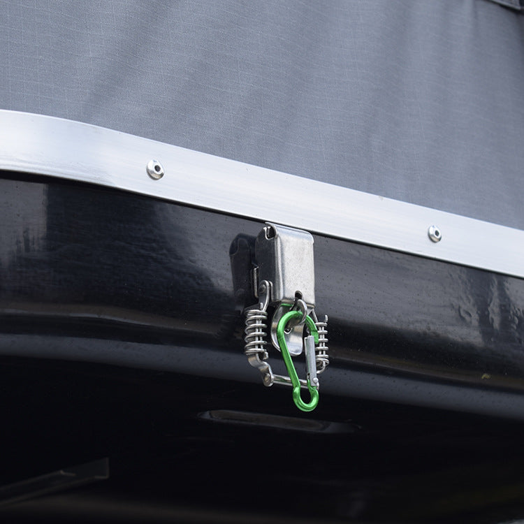 FRP Automatic Hard Shell Car Roof Top Tent SUV Waterproof Outdoor Camping Lightweight Quick Open for Self-Driving Tours - 图片 59