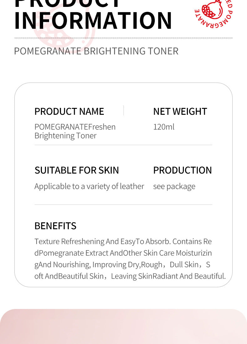 Red Pomegranate Skincare Set SADOER Hydrating Moisturizing Cleansing Nourishing Wholesale - 图片 32