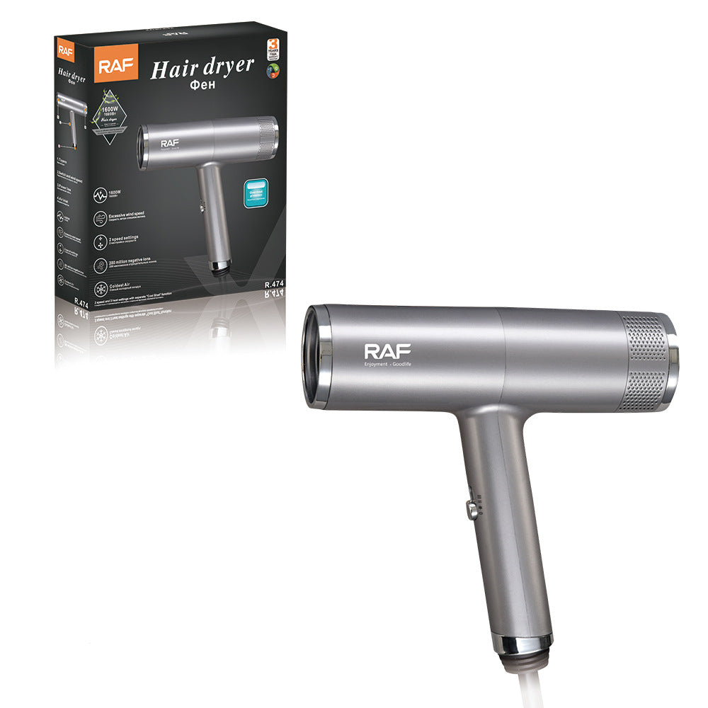RAF European Standard1600W Hot and Cold Air Hair Dryer High Power Household Hotel Hair Dryer Hair Salon Hair Dryer R.474 - 图片 14