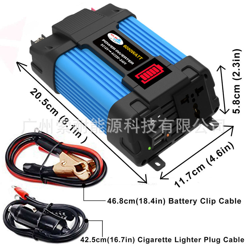 Vehicle Inverter300W 500W 12V Turn110V 220V Car Inverter【New Product】 - 图片 5