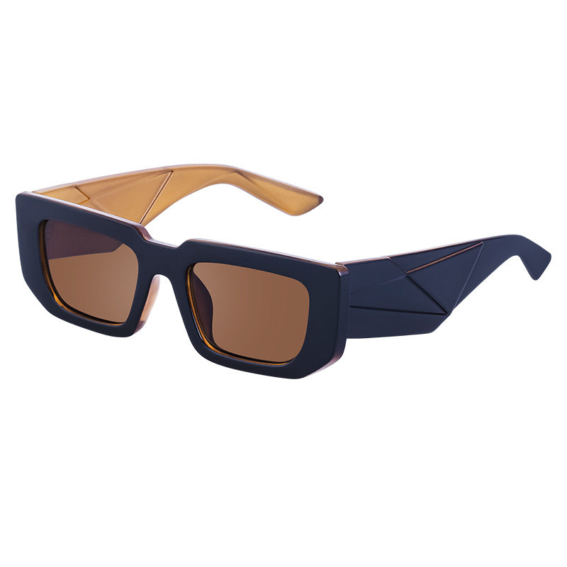 Fashion Small Frame Sunglasses for Women Trendy European and American Wide Leg Square Frame Sunglasses High-end Wholesale sunglasses - 图片 8