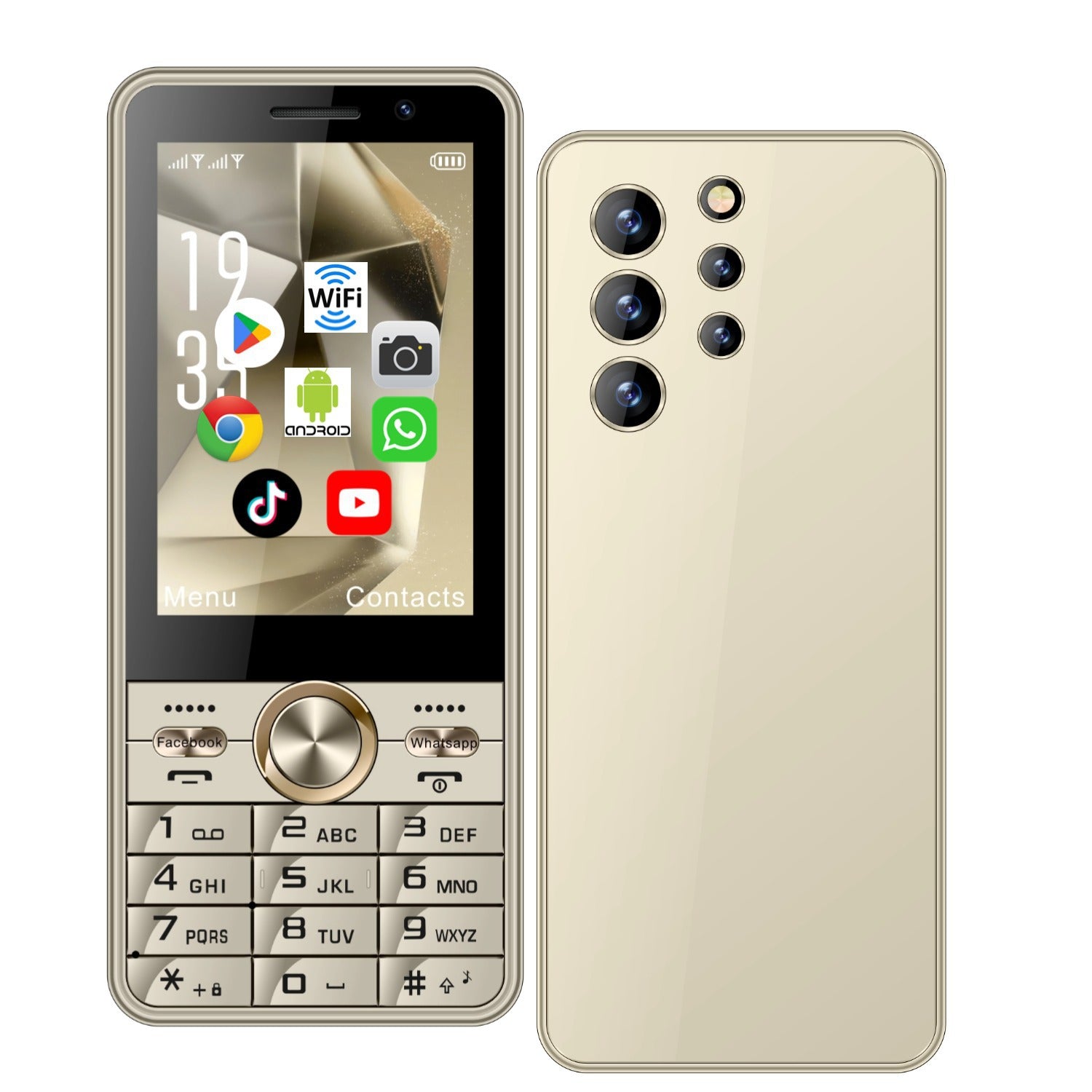 3.5Touchscreen Button Android Smartphone4G Universal Dual SIM2+16Large battery WIFI - 图片 9