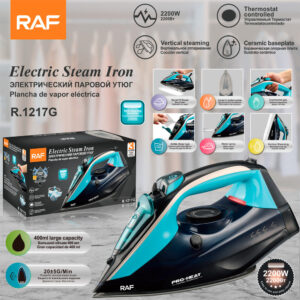 RAF European Standard Household Steam Electric Iron2200W Portable Clothes Ironing Machine Handheld Small1217